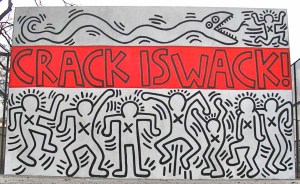 Crack Is Wack!; Keith Haring; 1986